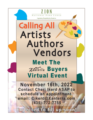Calling all Artists, Authors, and Vendors