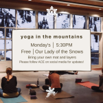 Yoga in the Mountains