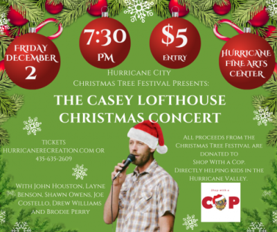 Casey Lofthouse Christmas Concert