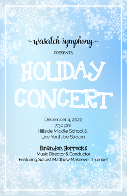 Wasatch Symphony Holiday Concert