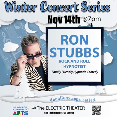 Winter Concert Series - Rock and Roll Hypnotist, Ron Stubbs