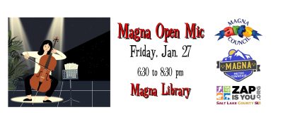 Open Mic concert in Magna - FREE