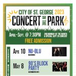 St. George Concert in the Park Series 2023