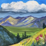 Paint & Pints at The Westerner: Mountain Valley