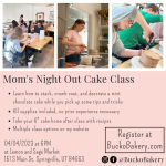 Mom's Night Out Cake Class