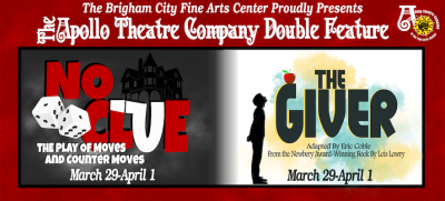 Apollo Double Feature: "No Clue: The Play Of Moves And Counter Moves" and Lois Lowry's "The Giver"