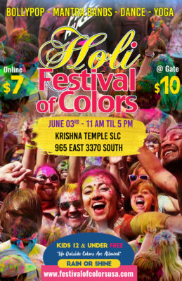 2023 Holi Festival of Colors Salt Lake City