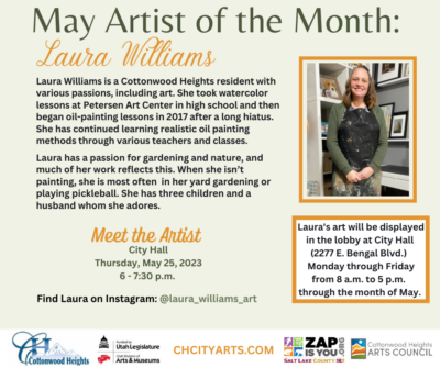 May Artist of the Month: Laura Williams