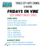 2023 Fridays on Vine Summer Concert Series
