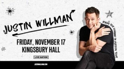 Justin Willman: Magic For Humans In Person