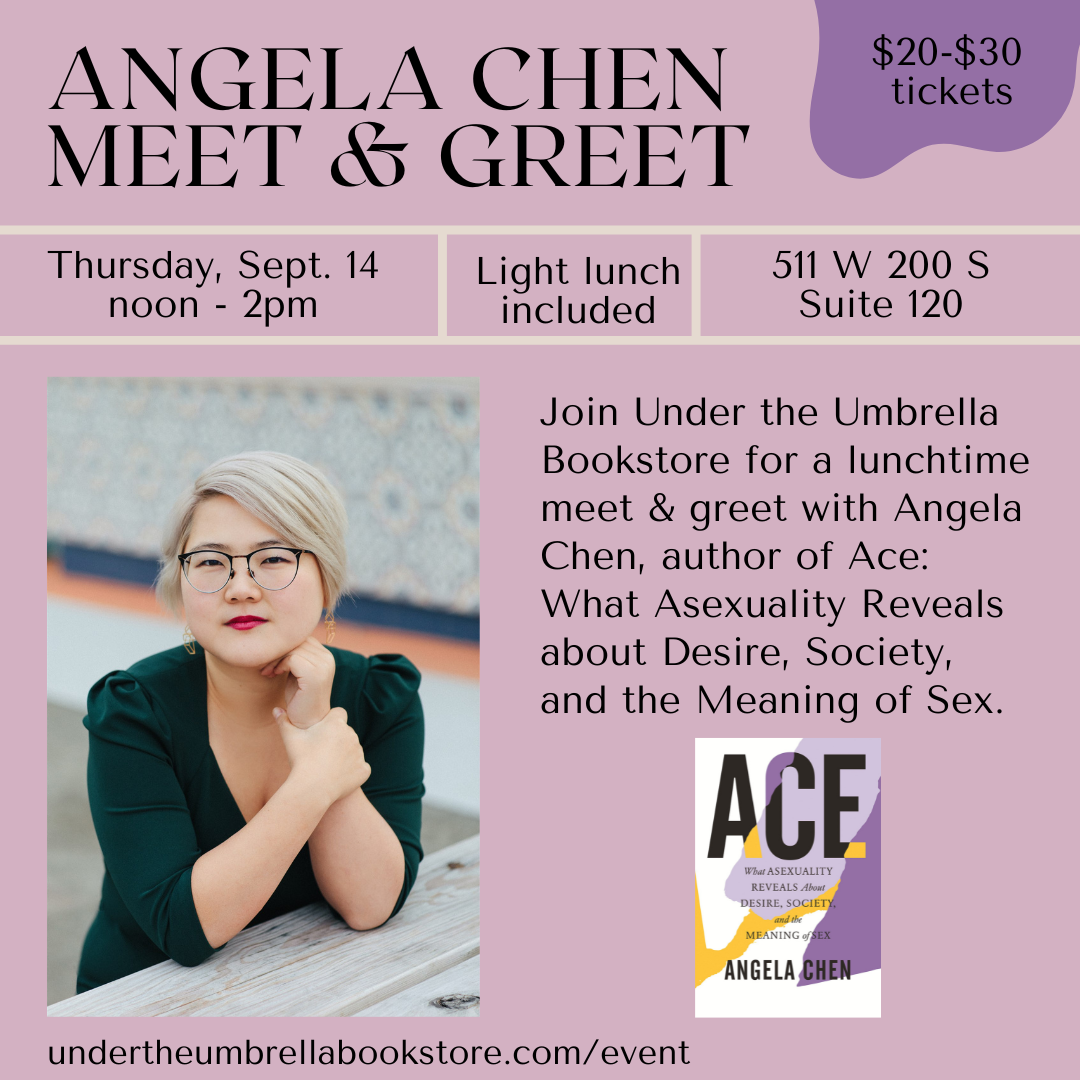 Angela Chen Meet and Greet Tea Party, Under the Umbrella Bookstore at Under the Umbrella Bookstore, Salt Lake City UT, Identity photo