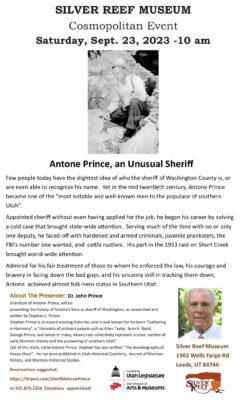 Antone Prince, an Unusual Sheriff 