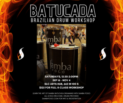 Batucada Brazilian Drum Workshop
