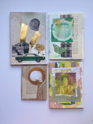 Craft Lake City Workshop: Bookbinding with Collage Covers