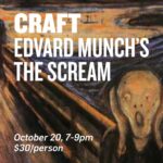 CRAFT Paint Night ft. Edvard Munch's "The Scream"
