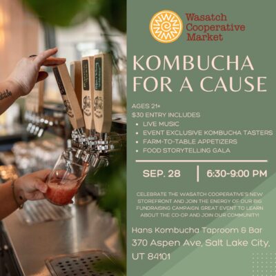 Kombucha for a Cause