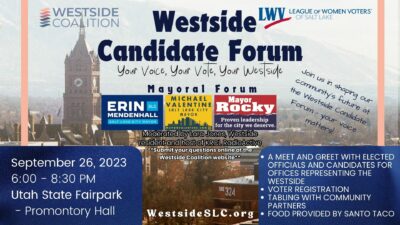 Westside SLC Candidate Forum