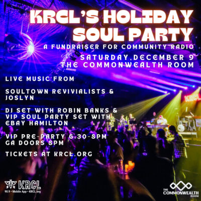 KRCL's Holiday Soul Party 2023