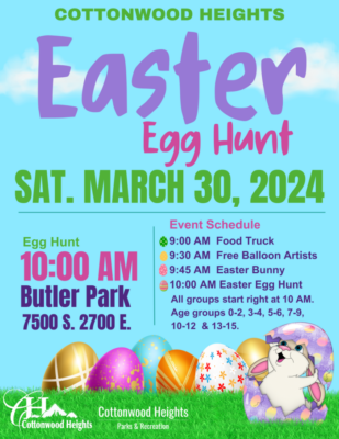 2024 Easter Egg Hunt in Cottonwood Heights