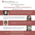 The Borderlands Conference Presents Carmen Boullosa, Fernando Flores, Carribean Fragoza, and Manuel Muñoz