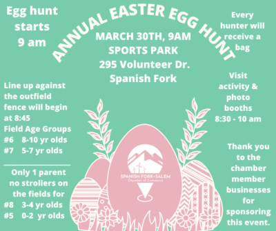 Spanish Fork Easter Egg Hunt 2024