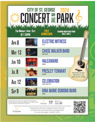 St. George Concert in the Park Series 2024