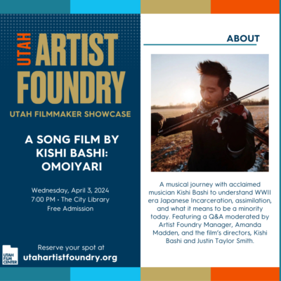 Artist Foundry Filmmaker Showcase presents, “A Song Film by Kishi Bashi: Omoiyari”