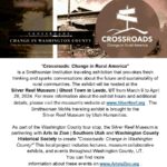 Crossroads: Change in Rural America-Smithsonian Traveling Exhibition