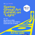 Spring Group Art Exhibit on "Light"
