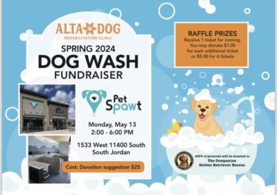 Spring 2024 Dog Wash Fundraiser