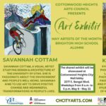 Art Exhibit: Brighton High School Alumni - Savannah Cottam and Kylie Pregill