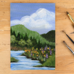 Craft Lake City Workshop: Spring Wasatch Painting