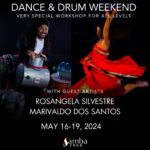 Drum and Dance Weekend with Special Guests Rosangela Silvestre and Marivaldo Dos Santos