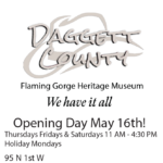 Flaming Gorge Heritage Museum Opening Day