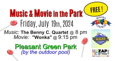 Music & Movie in the Park in Magna