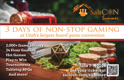 SaltCon Summer - 3 Days of Board Gaming!