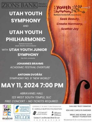 Utah Youth Symphony Combined Spring Concert