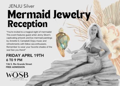 W.O.S.B Collective April Art Stroll with special guest artist Jenju Silver