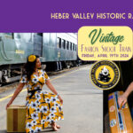 Vintage Fashion Shoot Train 2024