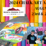 2024 North Ogden Chalk Art Festival, 5k Color Run and 10K Run