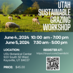 Utah Sustainable Grazing Workshop