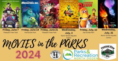 North Ogden Movies in the Park 2024