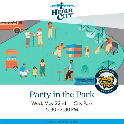 Party in the Park with Heber City Public Works